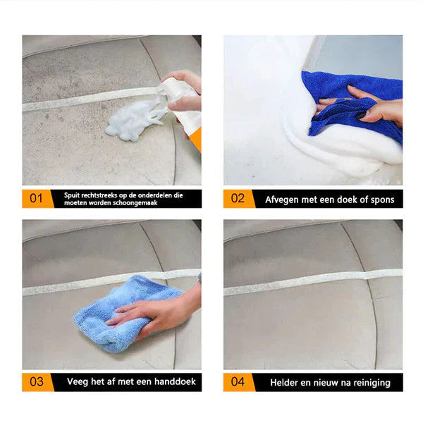 Fresh Foam Sprayreiniger Verwijdert alle soorten hardnekkig vuil