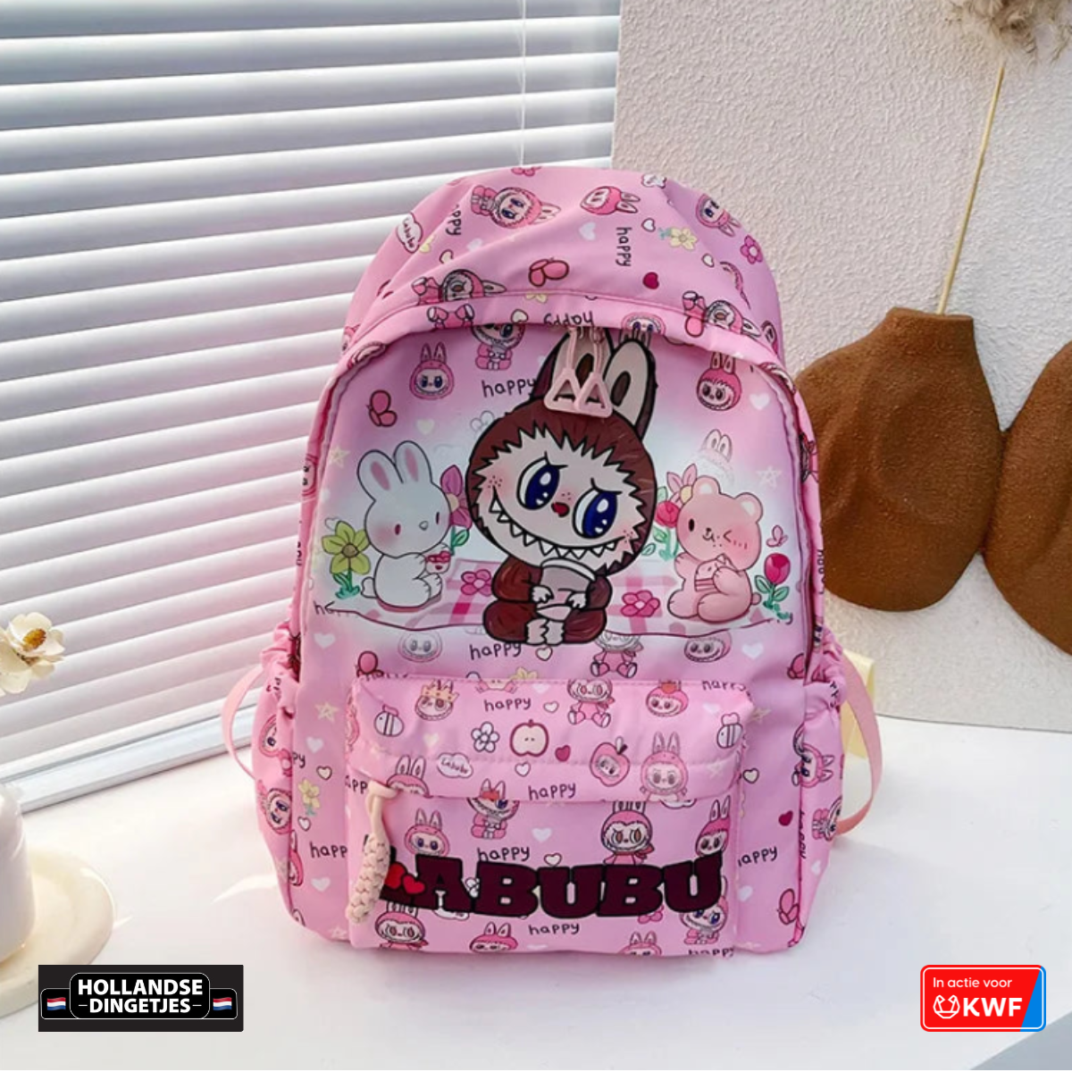 🎒 LABUBU Rugzak – de rugzak die kinderen wíllen dragen!