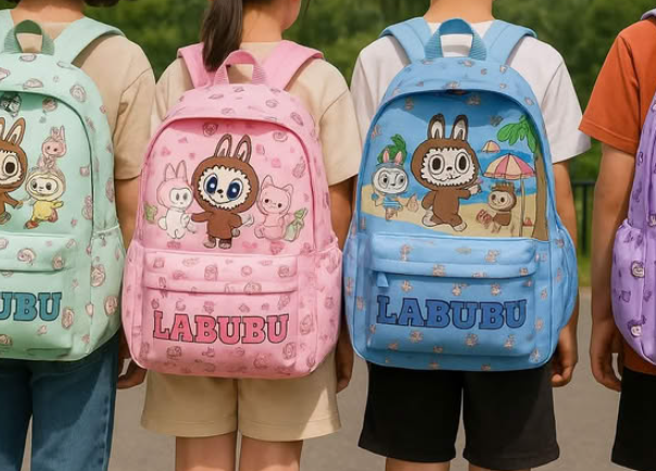 🎒 LABUBU Rugzak – de rugzak die kinderen wíllen dragen!